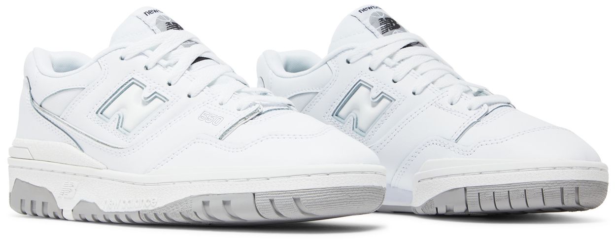 New Balance 550 Big Kid 'White Grey' (image 8 of 8)