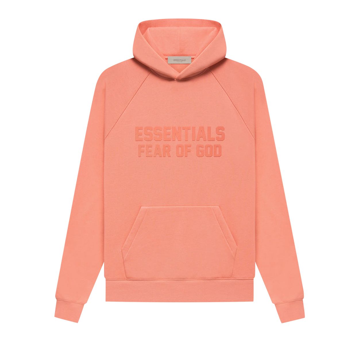 Fear of God Essentials Hoodie 'Coral'