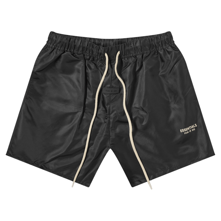 Fear of God Essentials Running Short 'Jet Black'