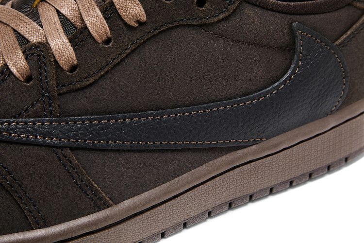 Travis Scott × Nike Air Jordan 1 Low OG SP "Velvet Brown and Dark Mocha"