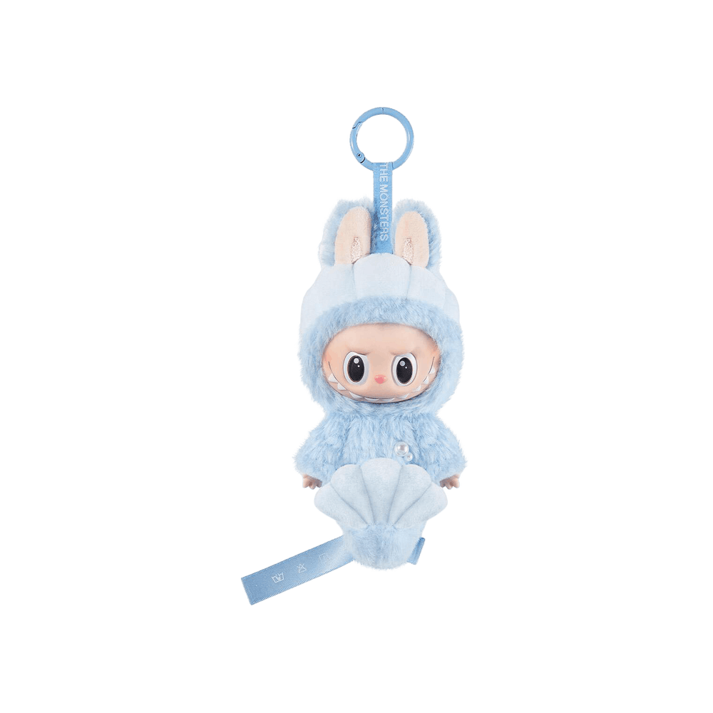 Pop Mart Labubu Hide and Seek In Singapore Series Vinyl Plush Doll Pendant 'Blue'