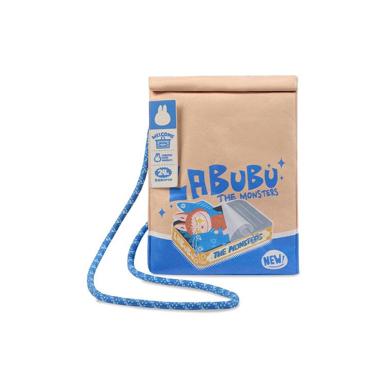 Pop Mart Labubu THE MONSTERS Wacky Mart Series Messenger Bag 'Brown'