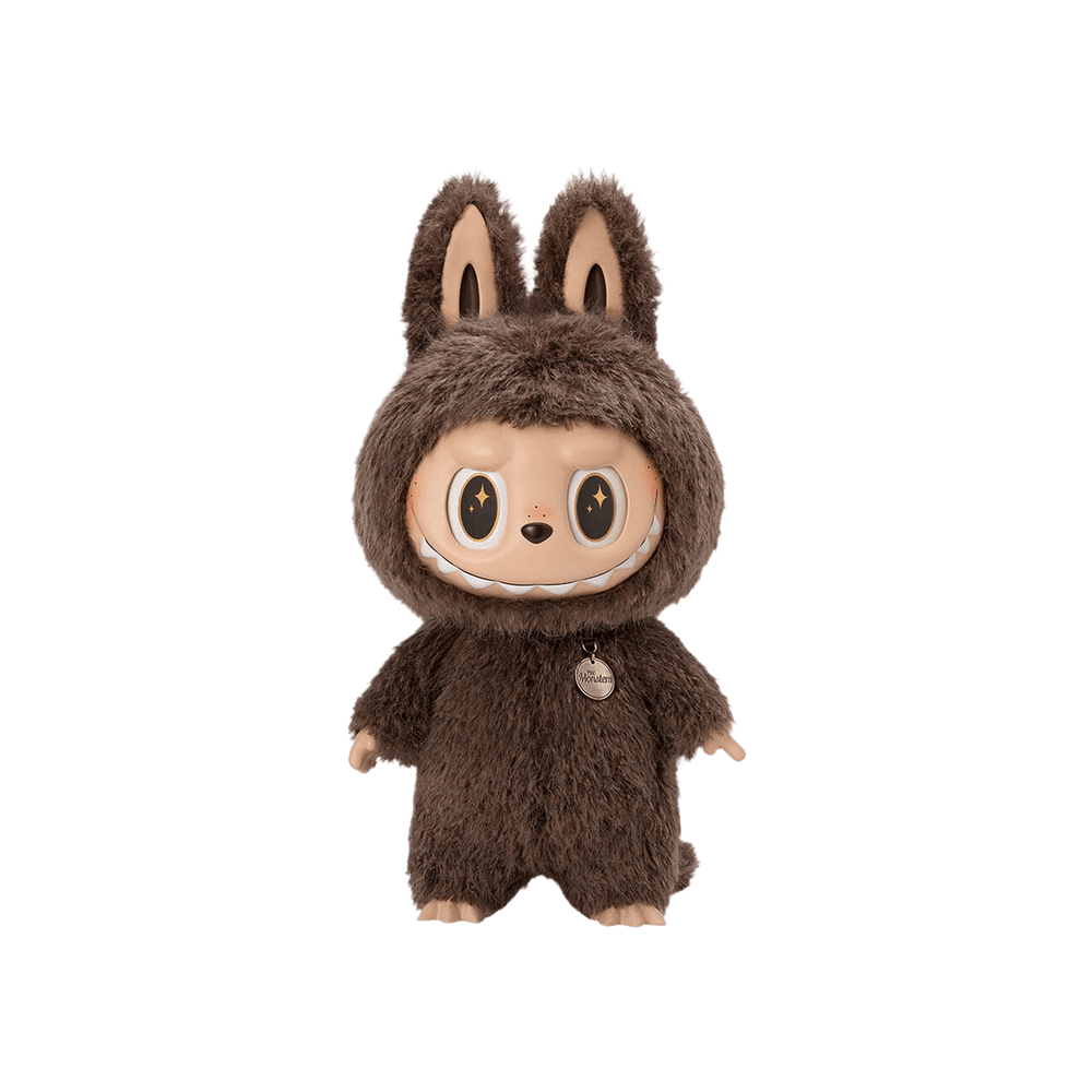 Pop Mart Labubu THE MONSTERS Zimomo I FOUND YOU Vinyl Face Doll + Tote Bag 'Brown'