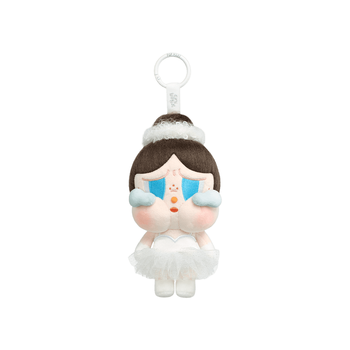 Pop Mart CRYBABY SHINY SHINY Series Plush Blister Pack Pendant 'White'
