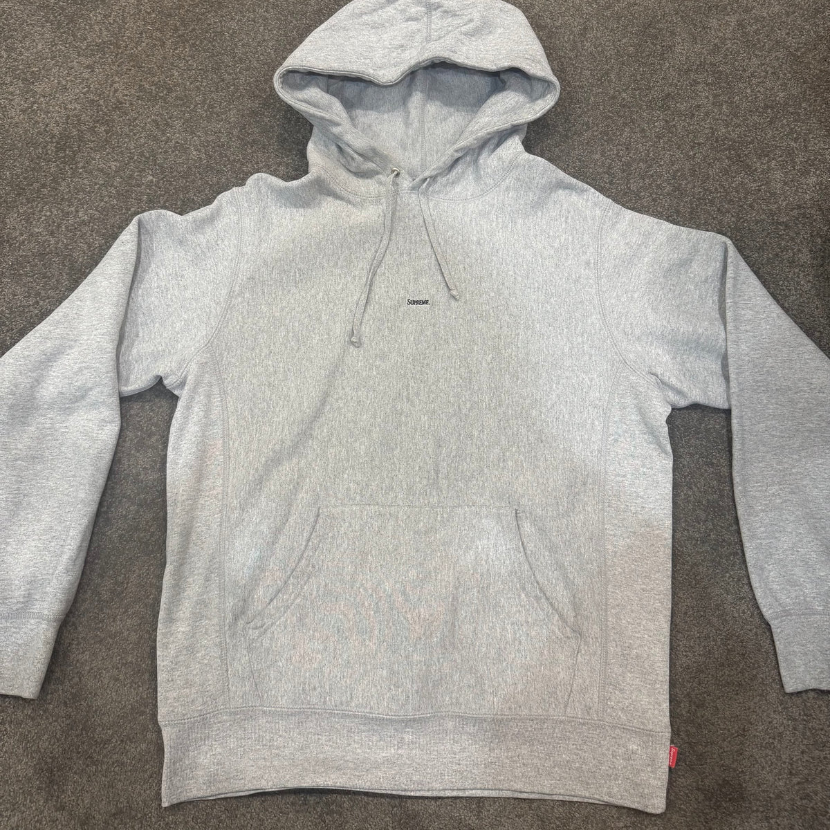 Supreme Grey Small Box Logo