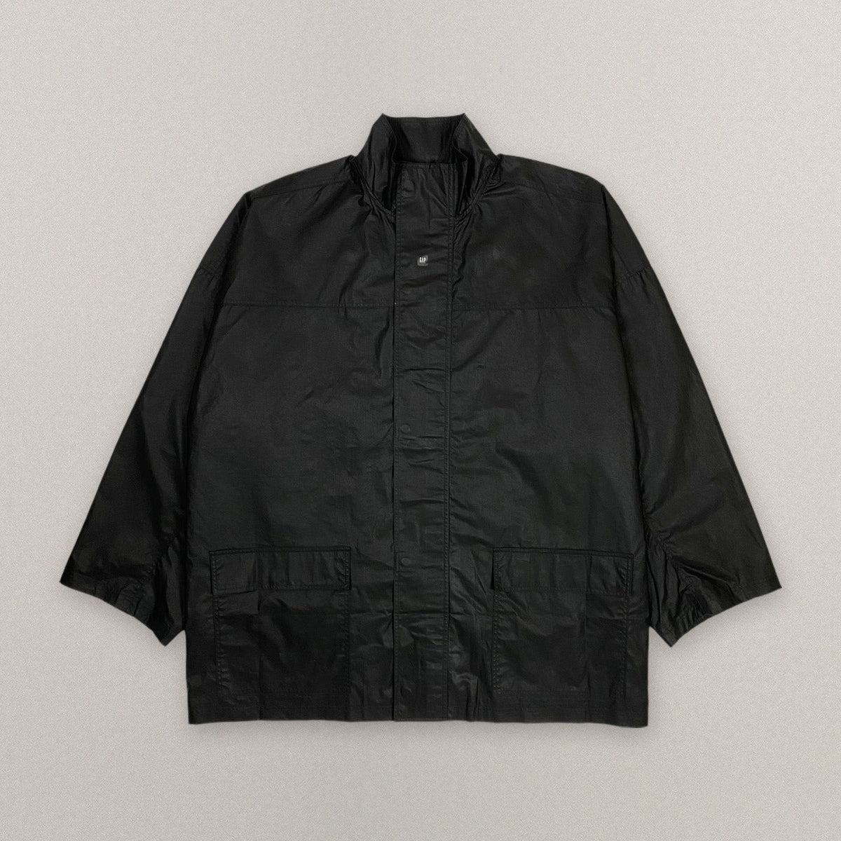 Yeezy Gap Engineered by Balenciaga Coated Cotton Light Parka 'True Black'