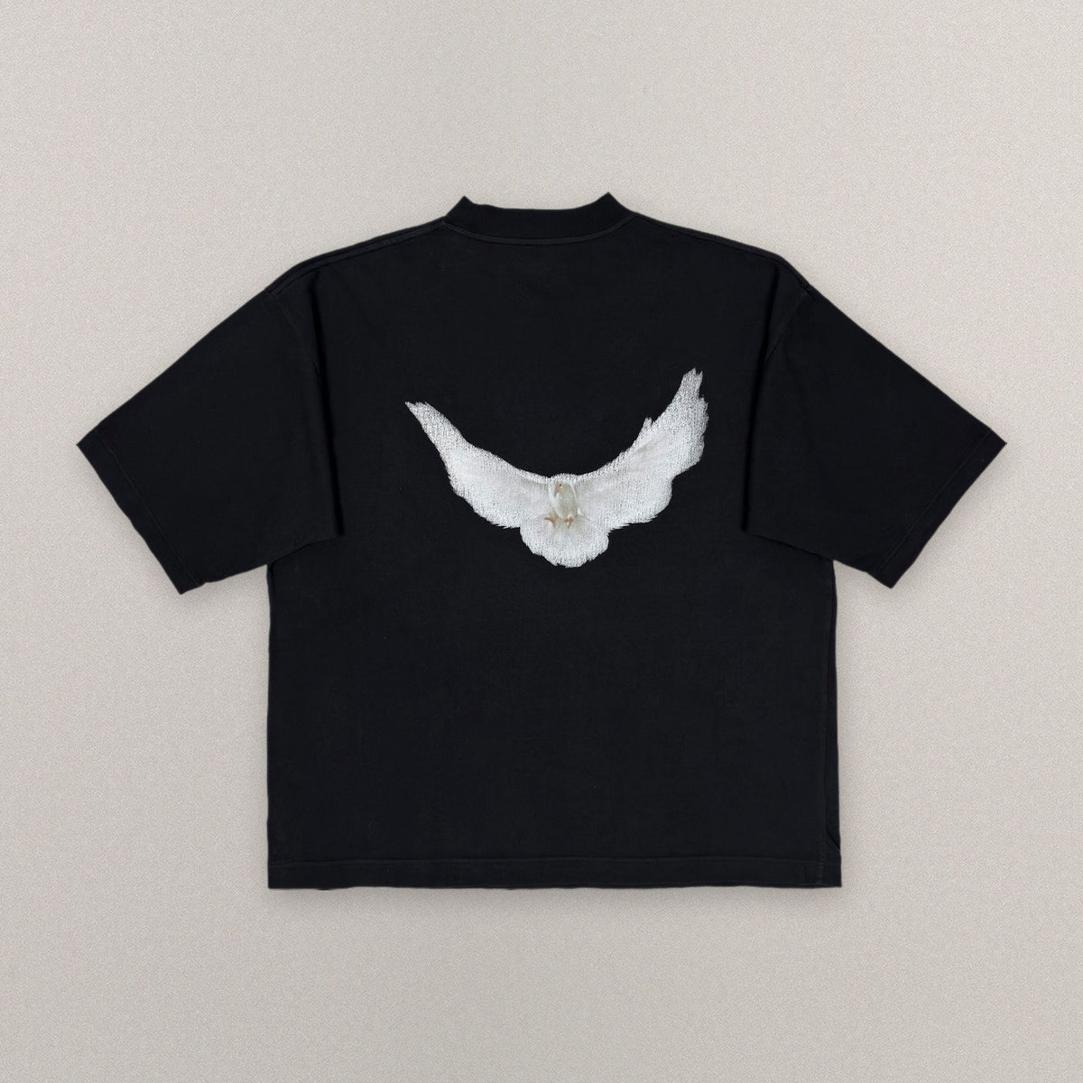 Yeezy Gap Engineered by Balenciaga Dove 3/4 Sleeve Tee 'Black'
