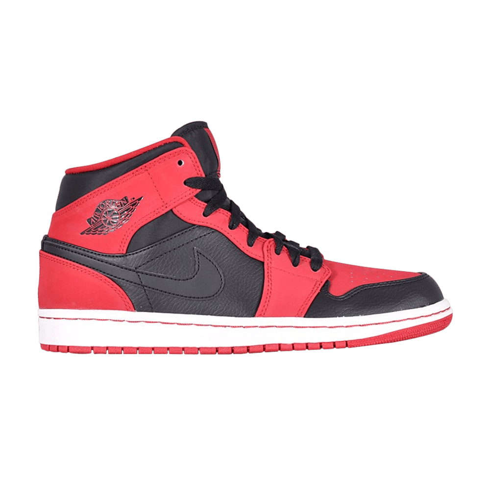 Air Jordan 1 Mid 'Gym Red Black'