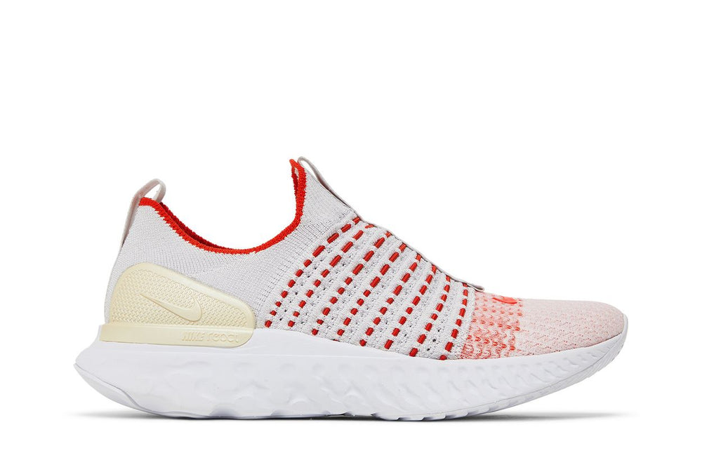 Nike Wmns React Phantom Run Flyknit 2 'Vast Grey Orange'
