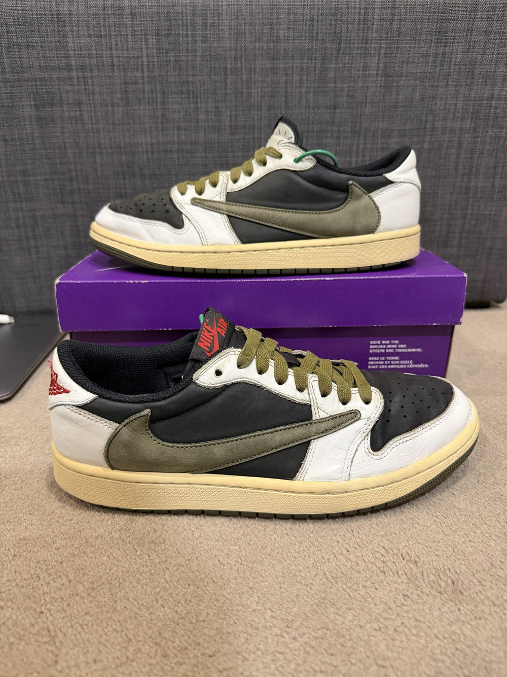 Travis Scott x Wmns Air Jordan 1 Retro Low OG SP 'Olive'