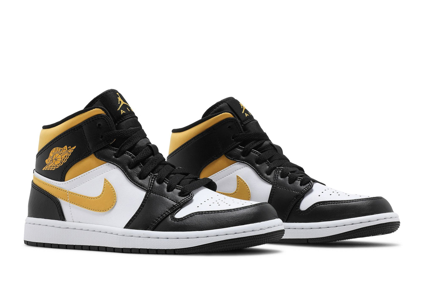 Air Jordan 1 Mid 'Black University Gold'