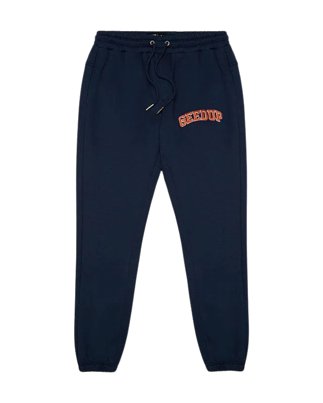 Team Logo TrackPants Navy/Burnt Orange
