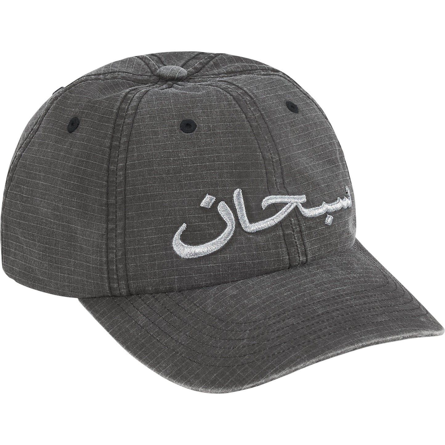 Arabic Ripstop 6-Panel Black (back)