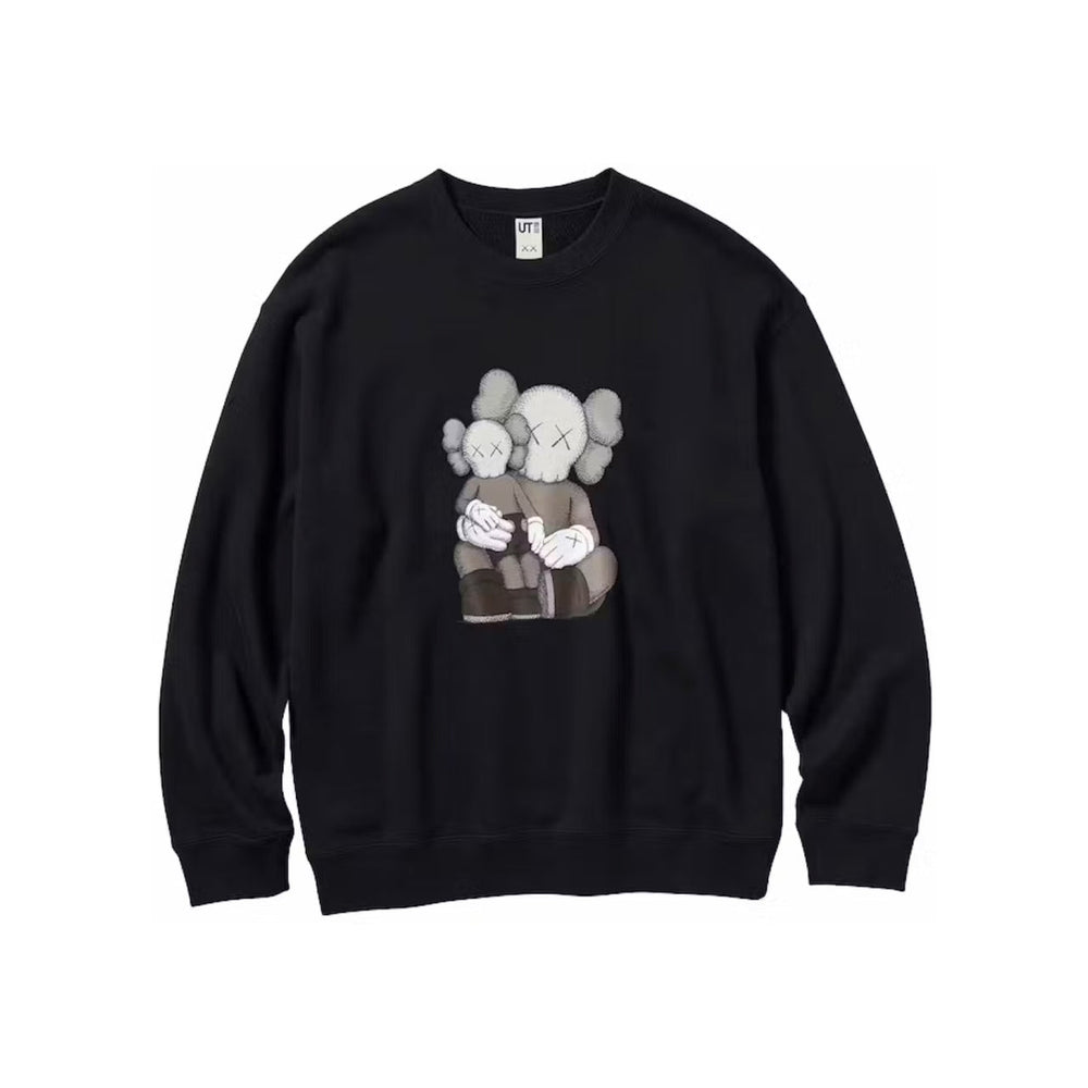 KAWS x Uniqlo L/S Sweatshirt (Black)