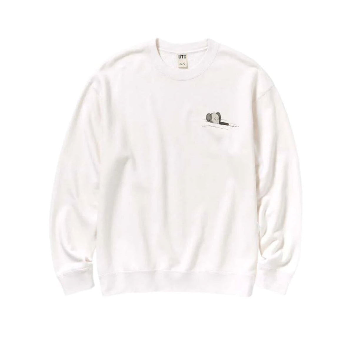 KAWS x Uniqlo L/S Sweatshirt (White)