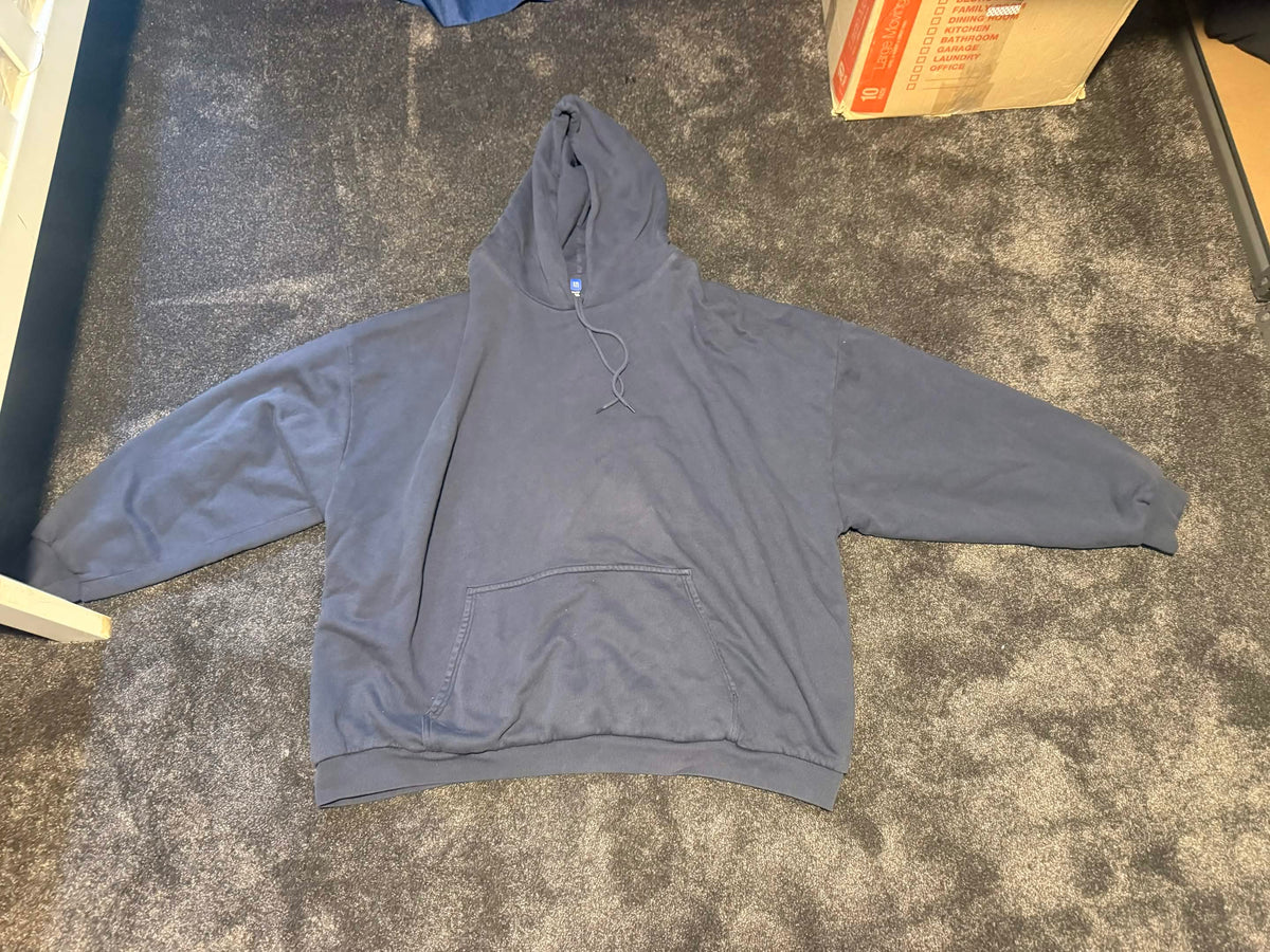YZY GAP Oversized Pullover Hoodie Grey/Poetic Grey