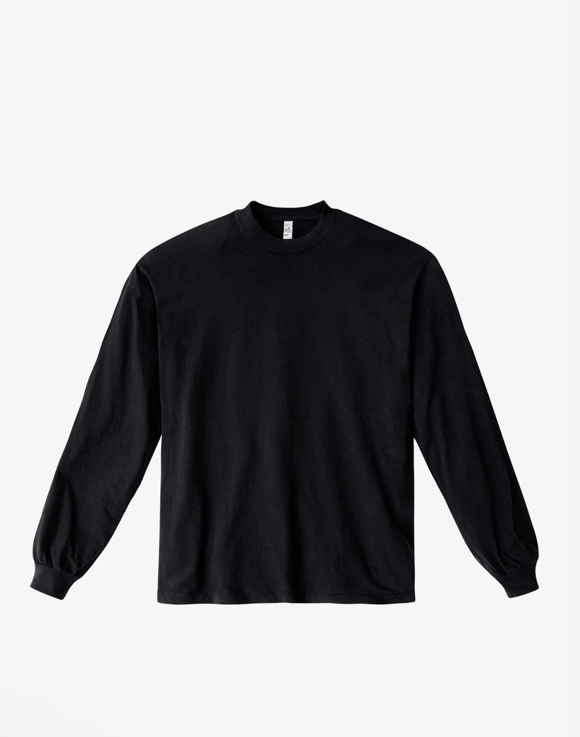 Long Sleeve Black 6.5oz T Shirt