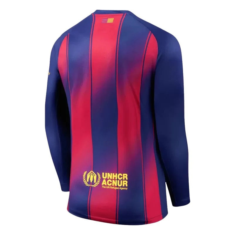FC Barcelona 2025-26 Home Shirt L/S