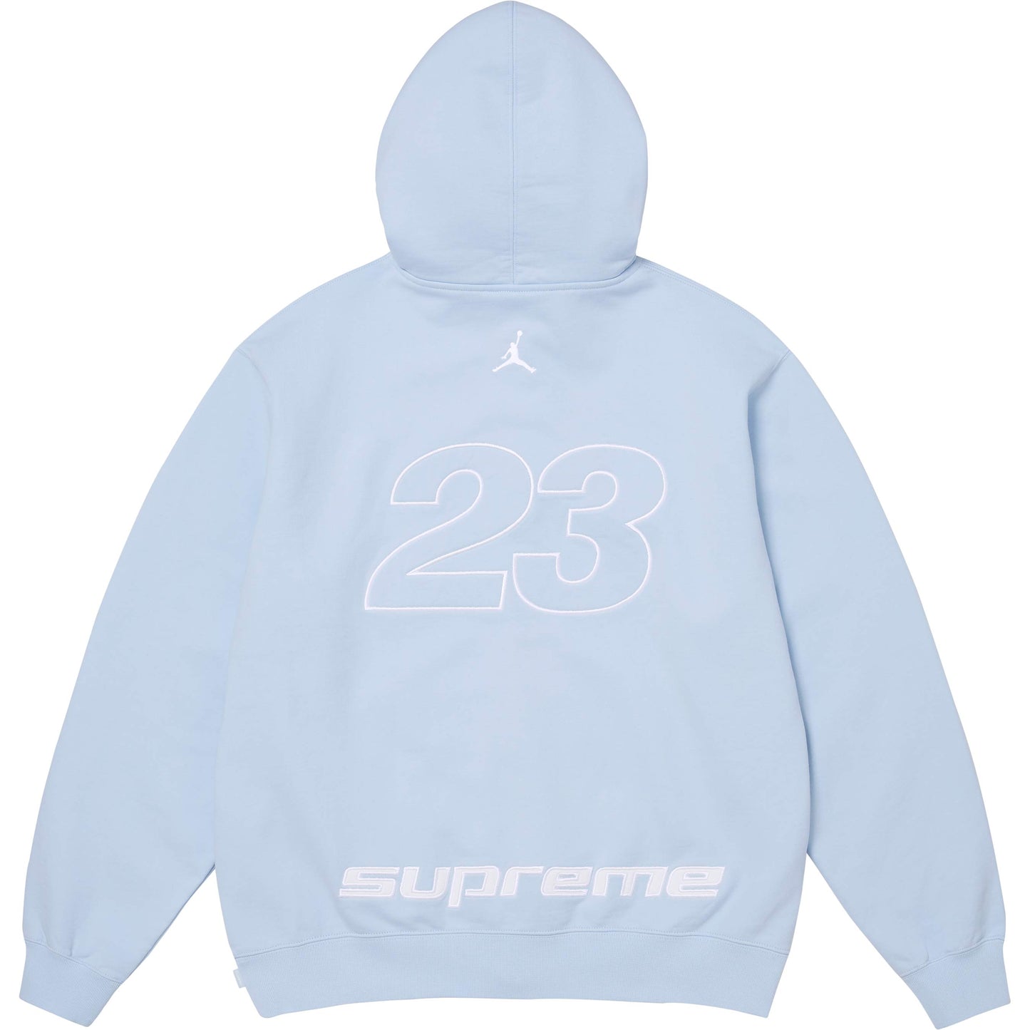 Jordan Hooded Sweatshirt Celestine Blue (back)