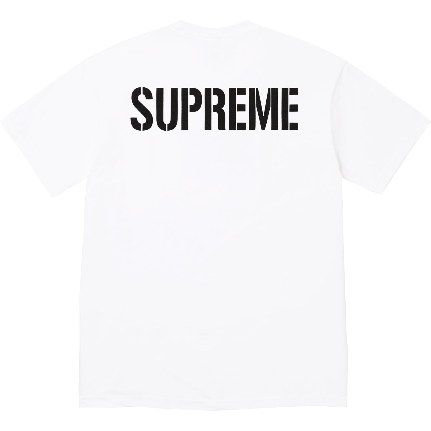 World Famous Tee White (back)