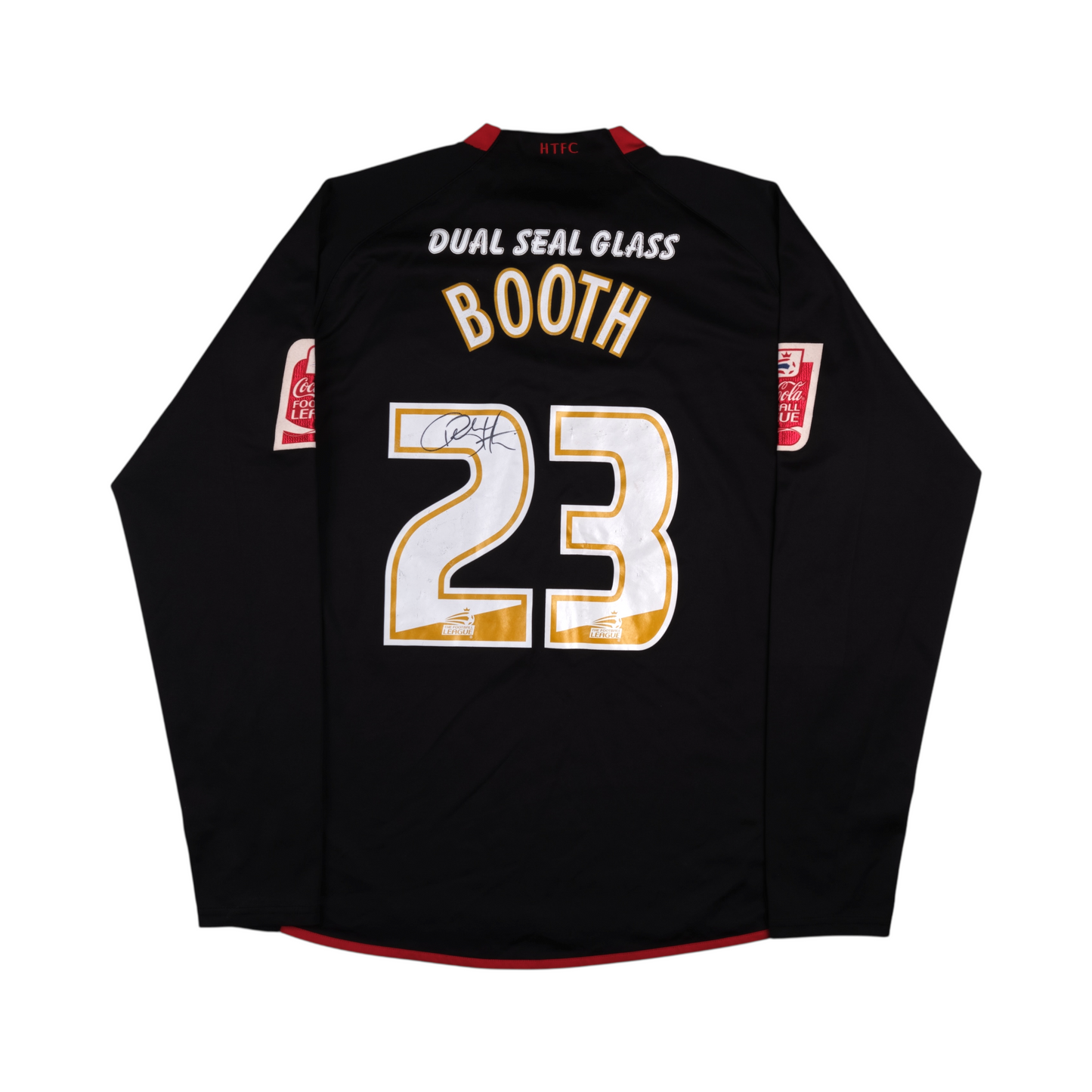 Huddersfield Town 2007-08 Away #23 Booth (Long Sleeve)