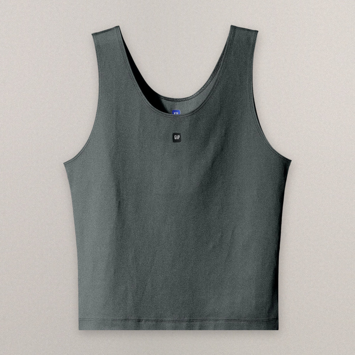 Yeezy Gap Womens Tank Top Second Skin Dark Green