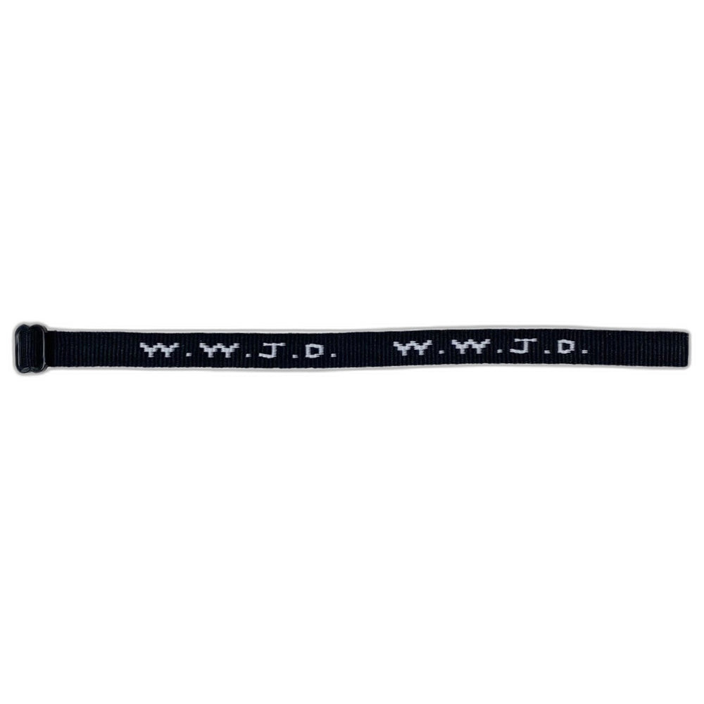 Yeezus Tour 2013 'WWJD' Black Bracelet