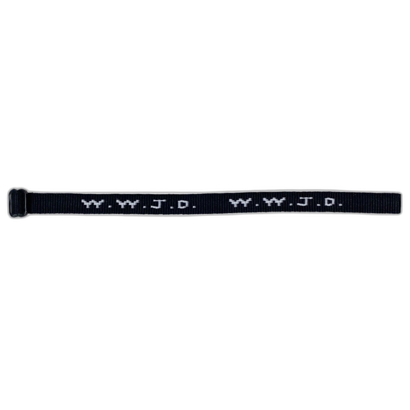 Yeezus Tour 2013 'WWJD' Black Bracelet