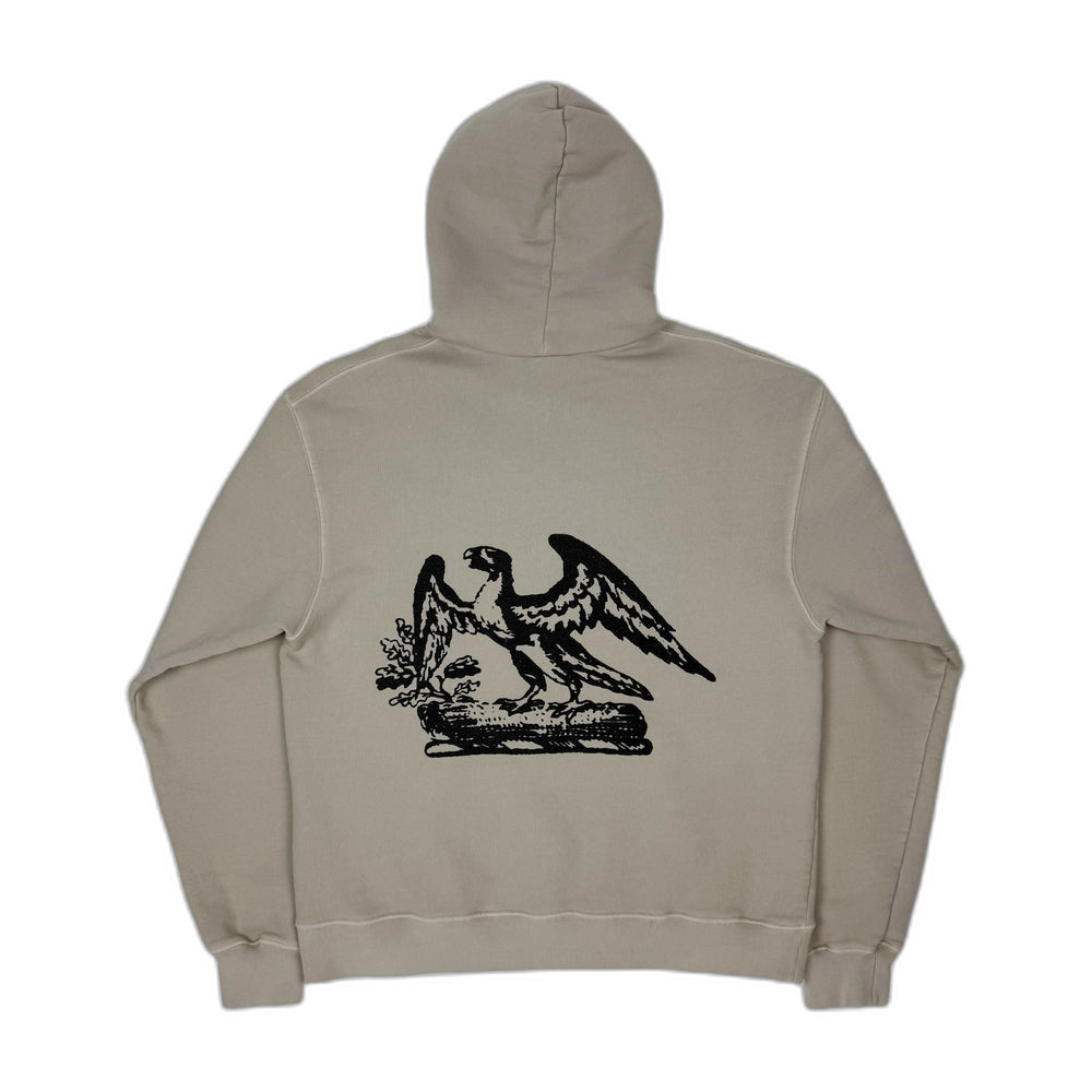 Yeezy 2017 Calabasas Eagle Crest Hoodie In Mist