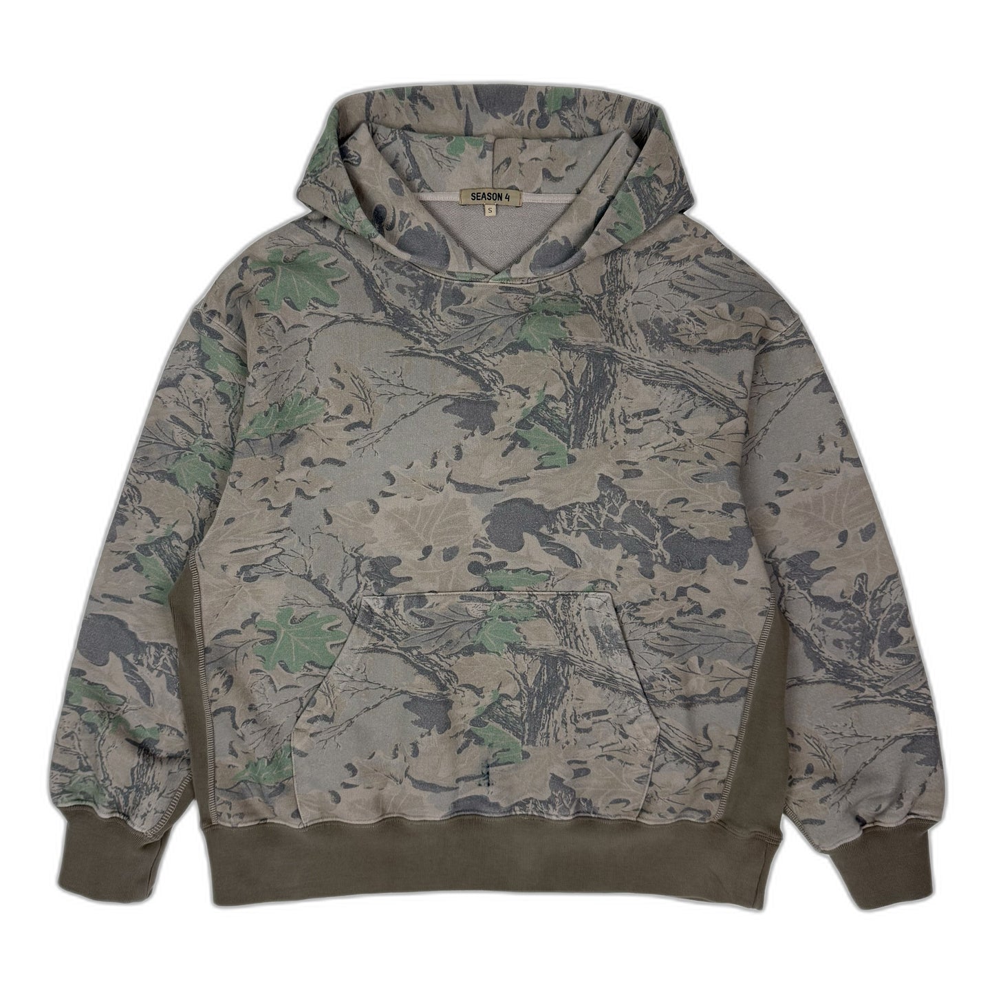 Yeezy Season 4 Boxy Hoodie In Camo