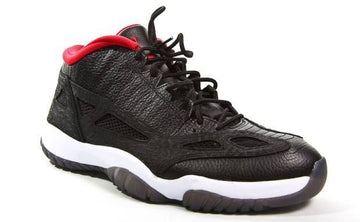 Air Jordan 11 Retro Low IE 'Black Charcoal Red' 2011