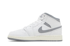 Air Jordan 1 Mid GS 'Neutral Grey' view 3