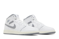 Air Jordan 1 Mid GS 'Neutral Grey' view 8
