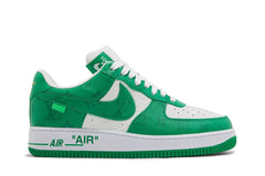 Louis Vuitton x Nike Air Force 1 Low 'White Gym Green' view 1