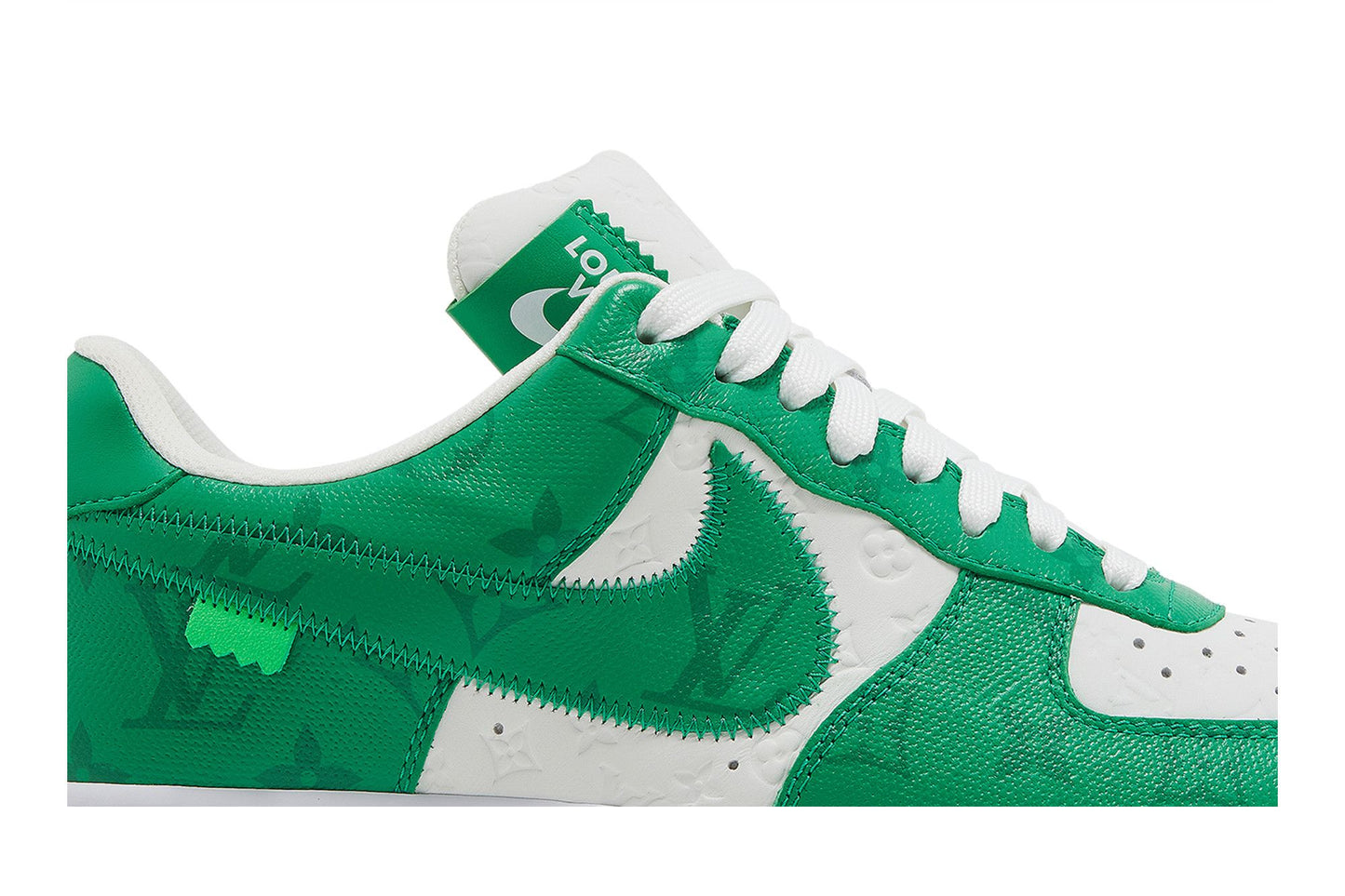 Louis Vuitton x Nike Air Force 1 Low 'White Gym Green'