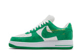 Louis Vuitton x Nike Air Force 1 Low 'White Gym Green' view 3