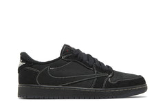 Travis Scott x Air Jordan 1 Retro Low OG SP 'Black Phantom' view 1