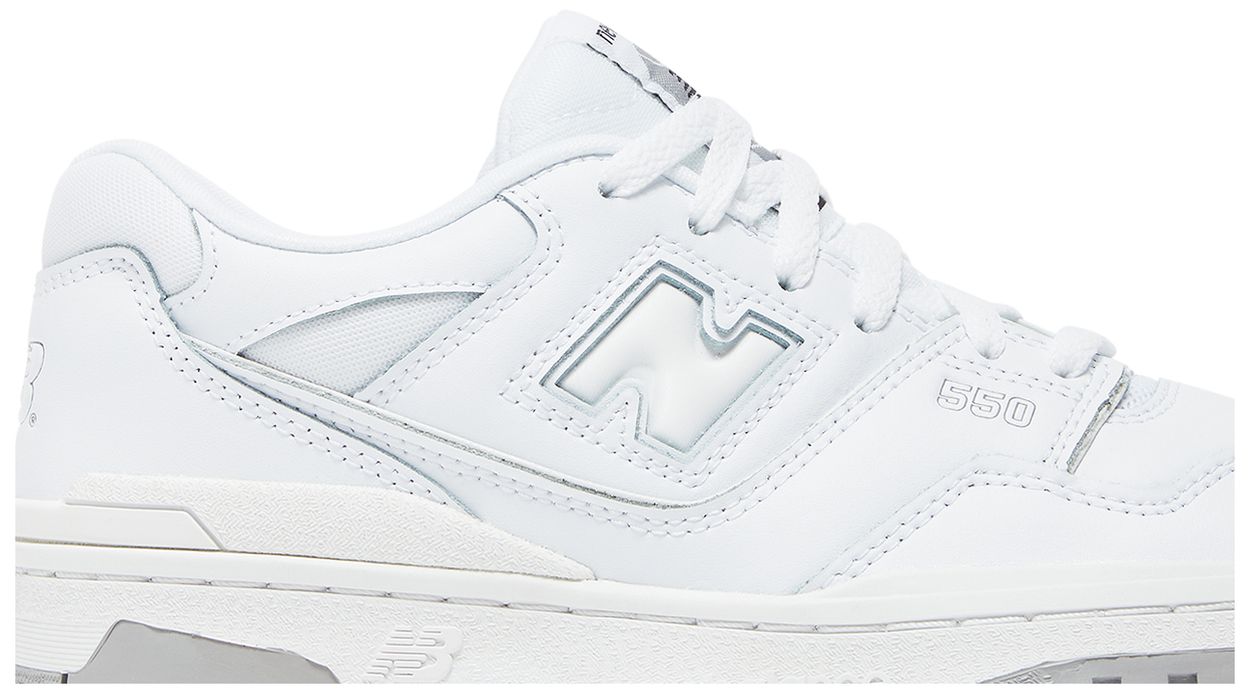 New Balance 550 Big Kid 'White Grey' (image 2 of 8)