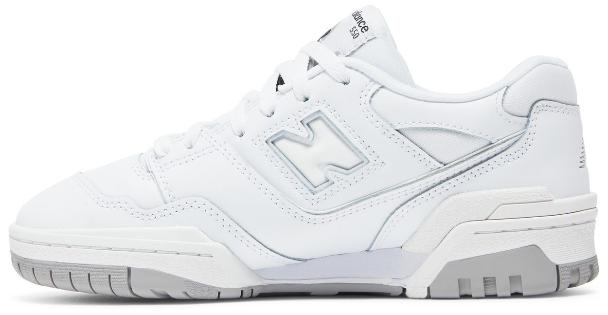 New Balance 550 Big Kid 'White Grey' (image 3 of 8)