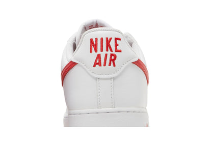 Nike Air Force 1 Low 'Color of the Month - White University Red'