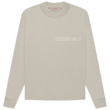 Fear of God Essentials Long-Sleeve Tee 'Smoke' view 1