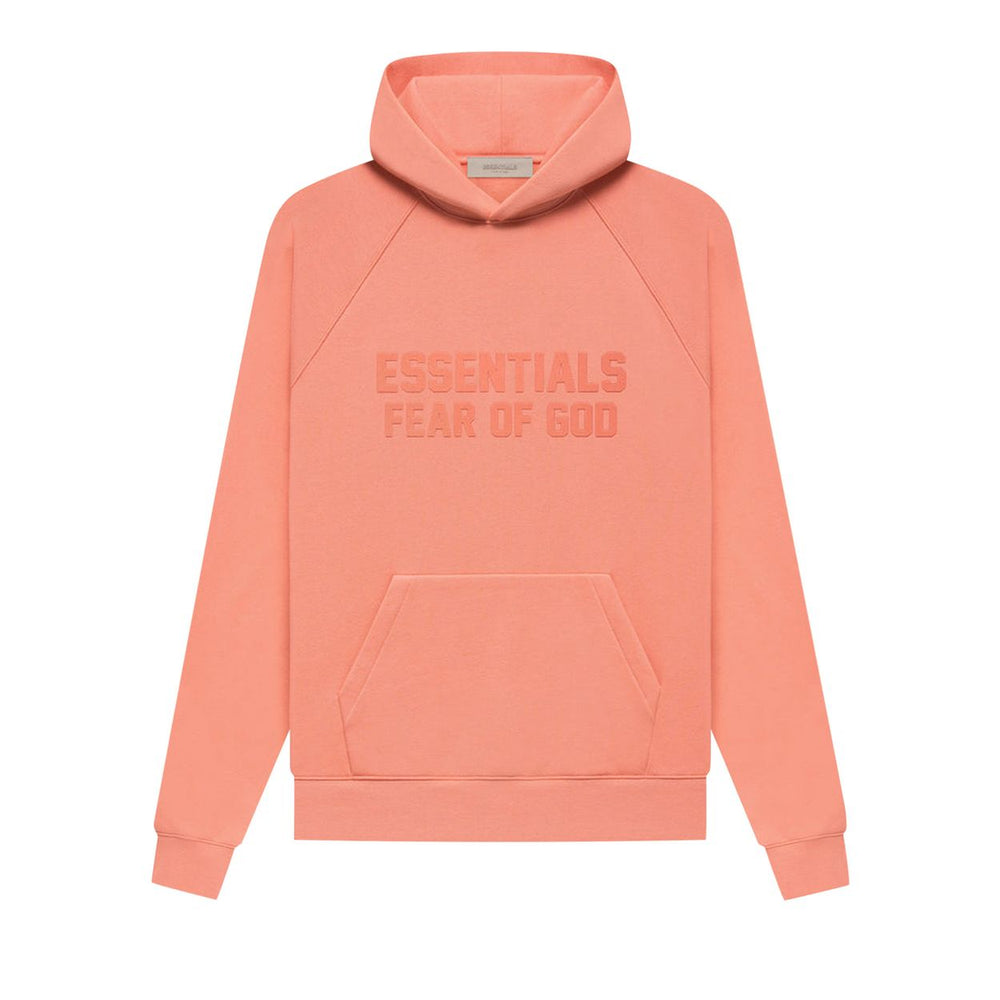 Fear of God Essentials Hoodie 'Coral'