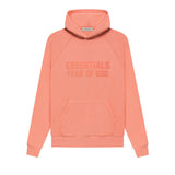 Fear of God Essentials Hoodie 'Coral' view 1