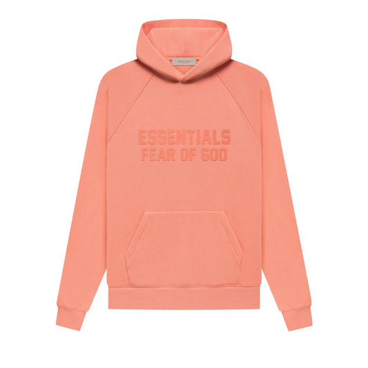 Fear of God Essentials Hoodie 'Coral'
