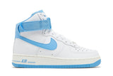 Nike Wmns Air Force 1 High 'White University Blue' view 1