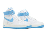 Nike Wmns Air Force 1 High 'White University Blue' view 8