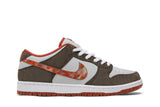 Crushed D.C. x Nike Dunk Low SB 'Golden Hour' view 1