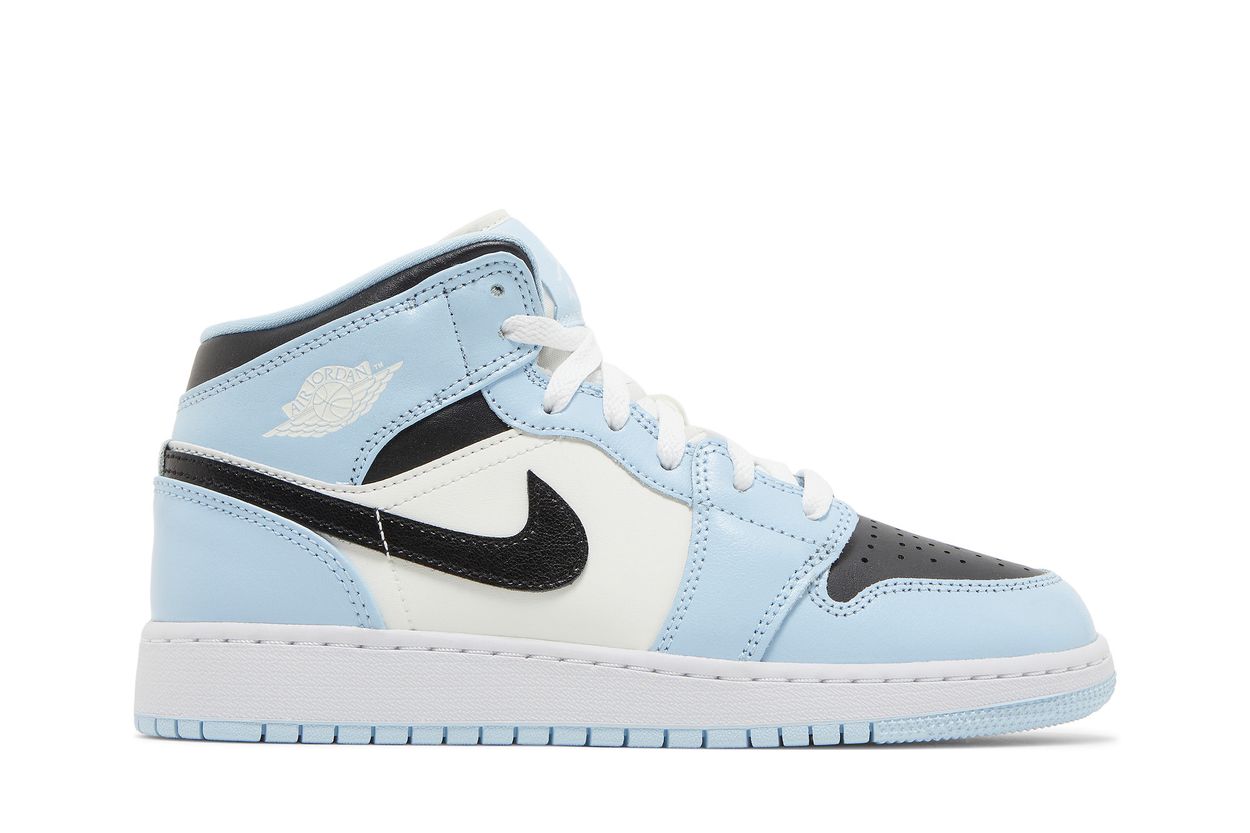 靴 NIKE AIR JORDAN1 MID ICE BLUE 23.5 Air Jordan 1 Mid GS 'Ice Blue' | Retailer