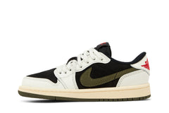 Travis Scott x Air Jordan 1 Retro Low OG SP PS Olive view 3
