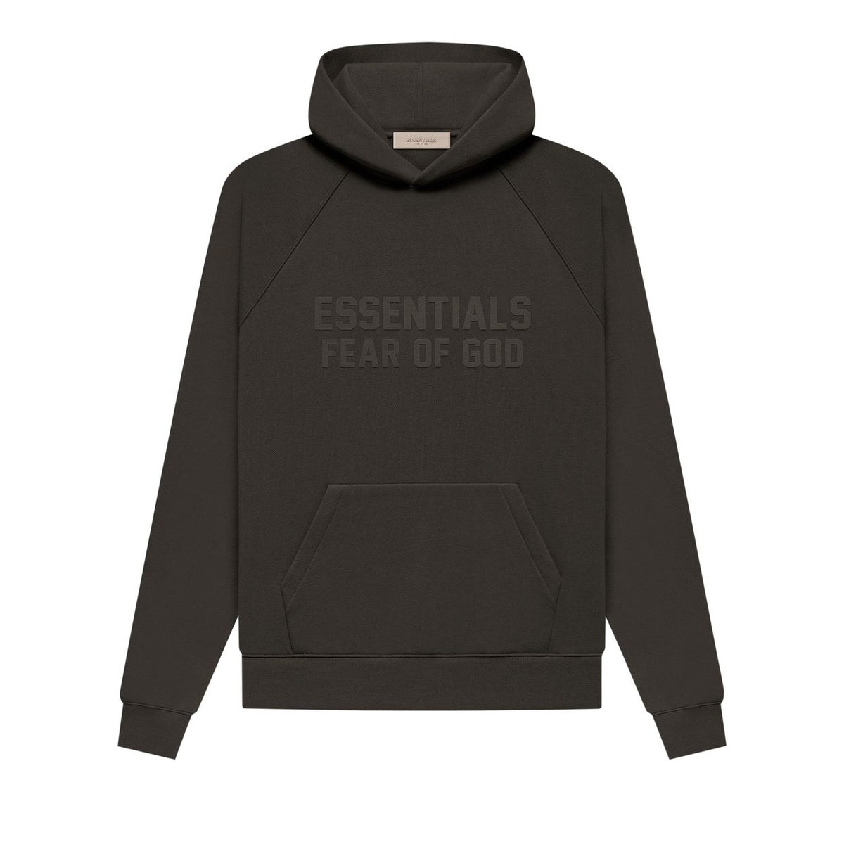 Fear of God Essentials Hoodie 'Off Black'